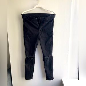 AE Black Ripped Jeans